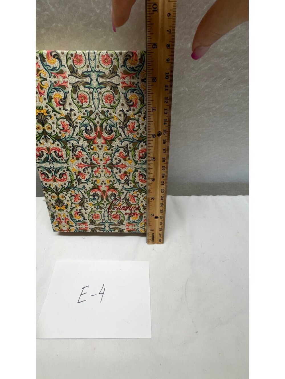 Crane's Stationery Set CH2516 Decorative Boxed Paper & Envelopes E-4 - Picture 7 of 7